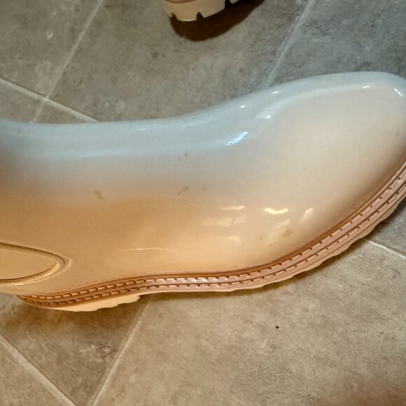 Dolce Vita Stormy Rain Boot - Ivory, Size 9 - Picture 4 of 11